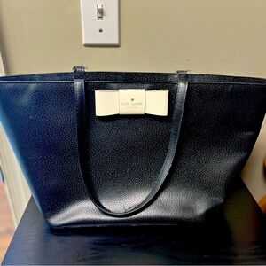 Kate Spade tote bag, black